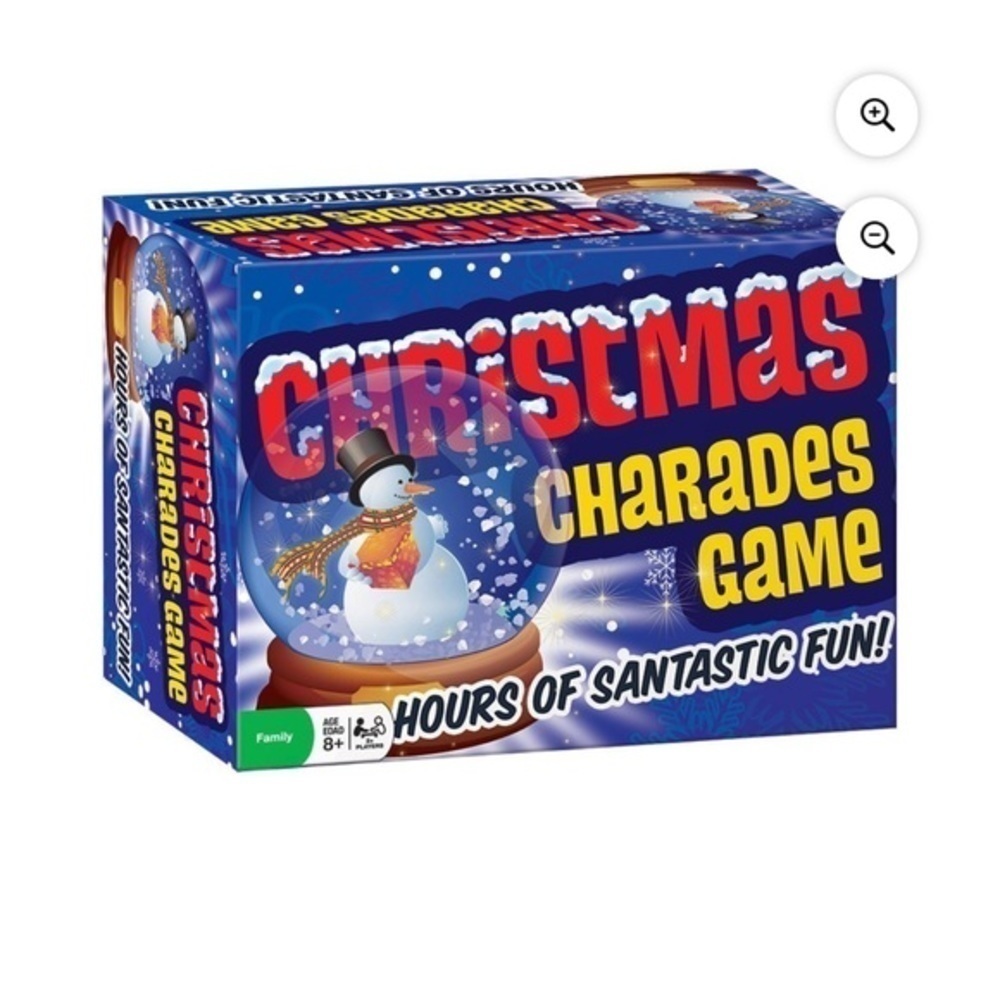 NWT Outset Media Christmas Charades Game Sealed in Box